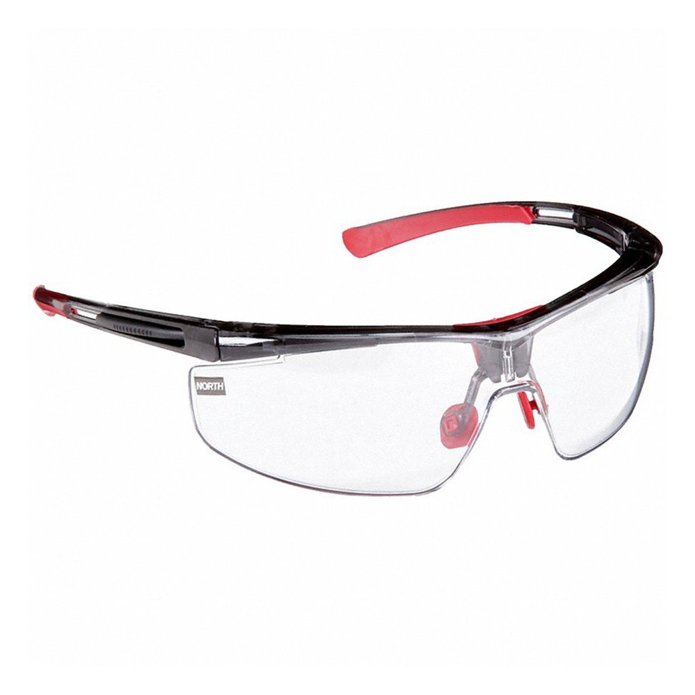 UVEX by PIP T5900 Narrow BK FR CLR Lens HS, 10/Box
