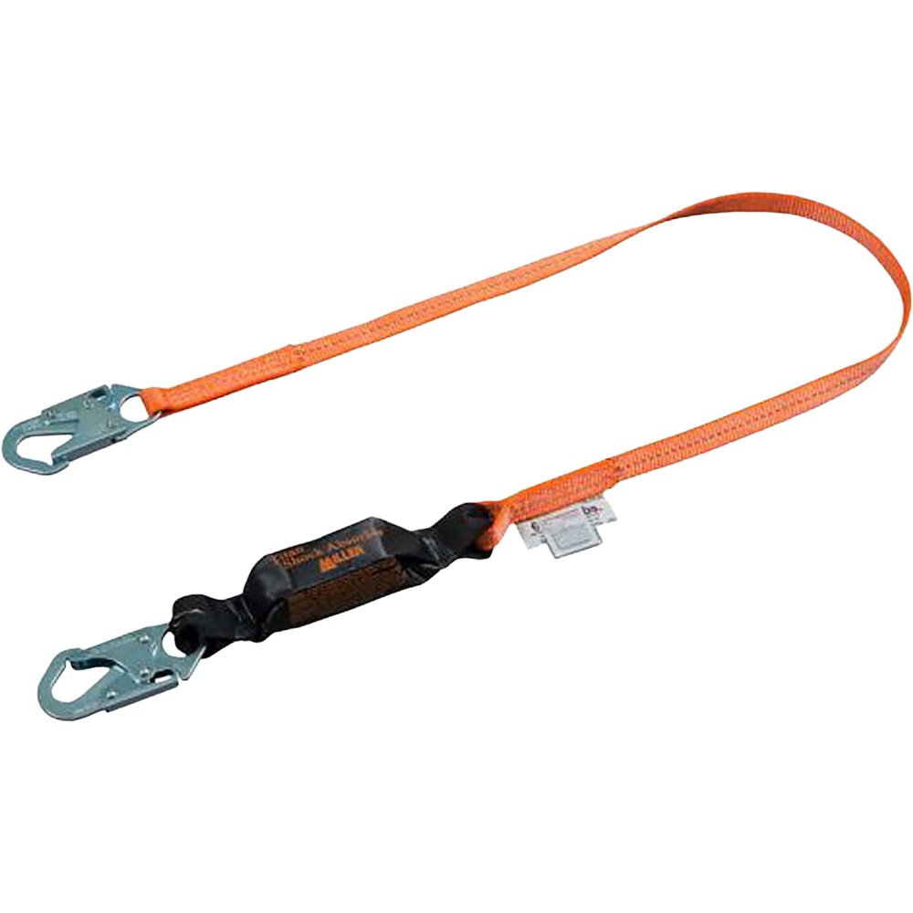 Miller by PIP 6' WEB Lanyard W/SHOCK Absorber Pack