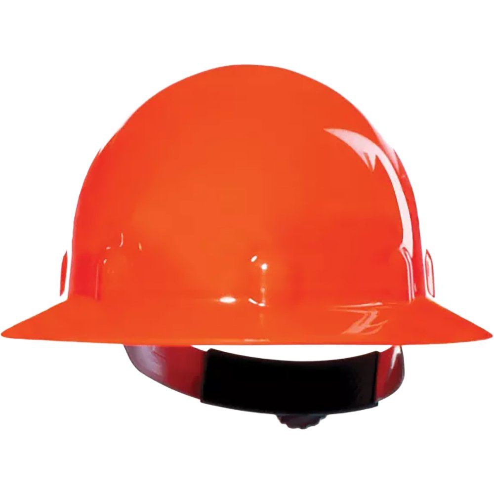 Fibre-Metal by PIP Hat-thermoplastic Strongorange RAT Headgear