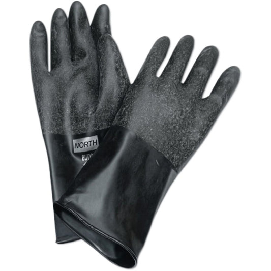 PIP Butyl Gloves Rough Curved Hand, 6 Pairs/Bag