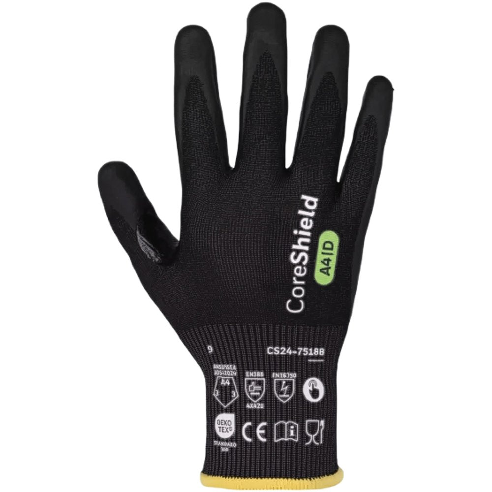 G-Tek by PIP Knit Yarn Glove Nitrilegrip PALM/FING TS Vend (Pair)
