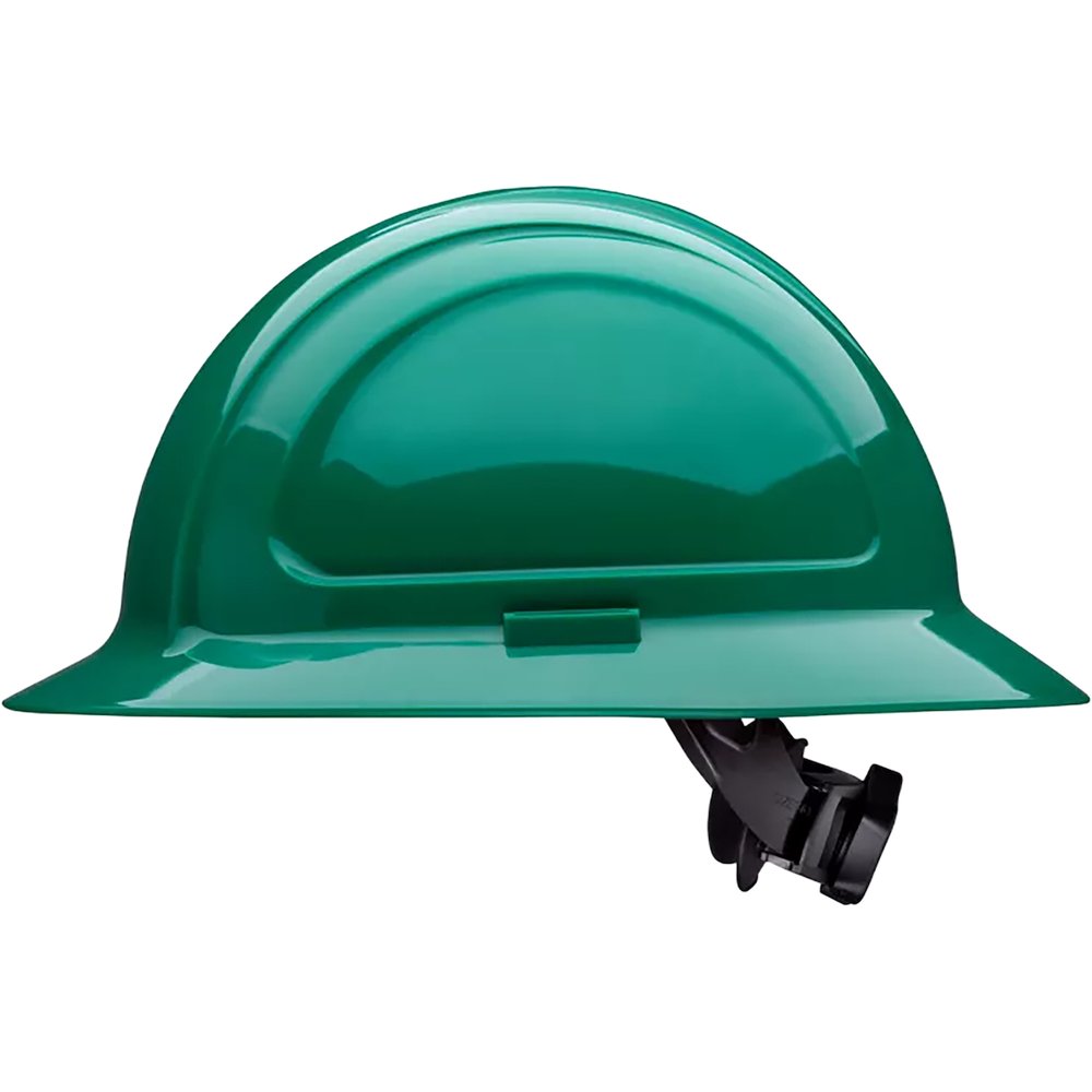North by PIP N20 Full Brim Hard Hat Green Ratchet Version