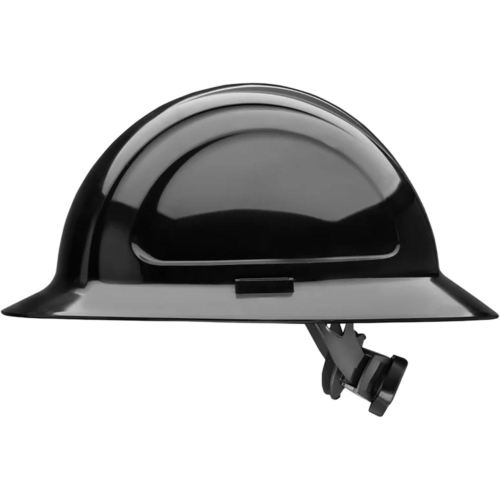 North by PIP N20 Full Brim Hard Hat Black Ratchet VER