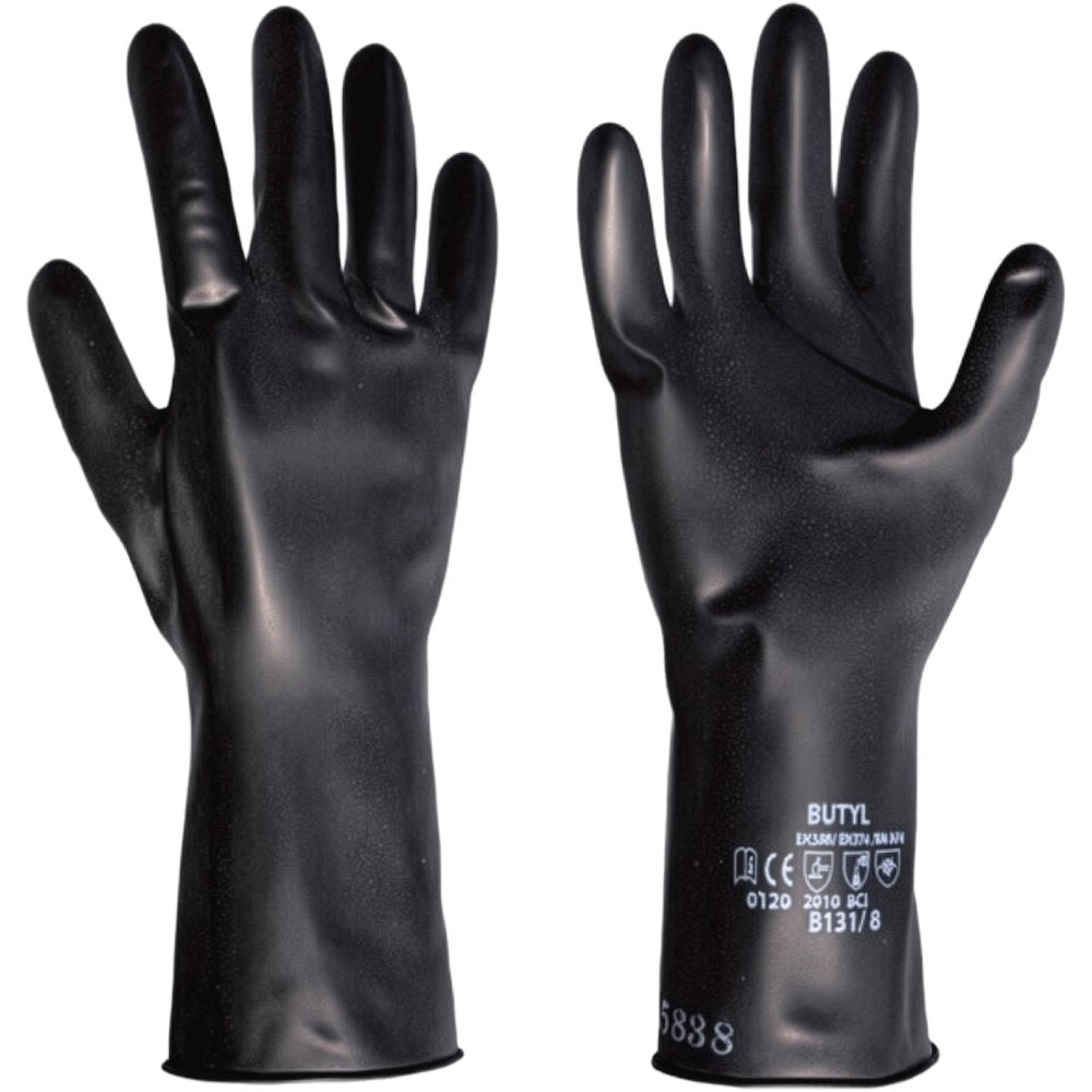North Butyl Smooth GRIP13 MIL 11"GLOVE Unsuppor (Pair)