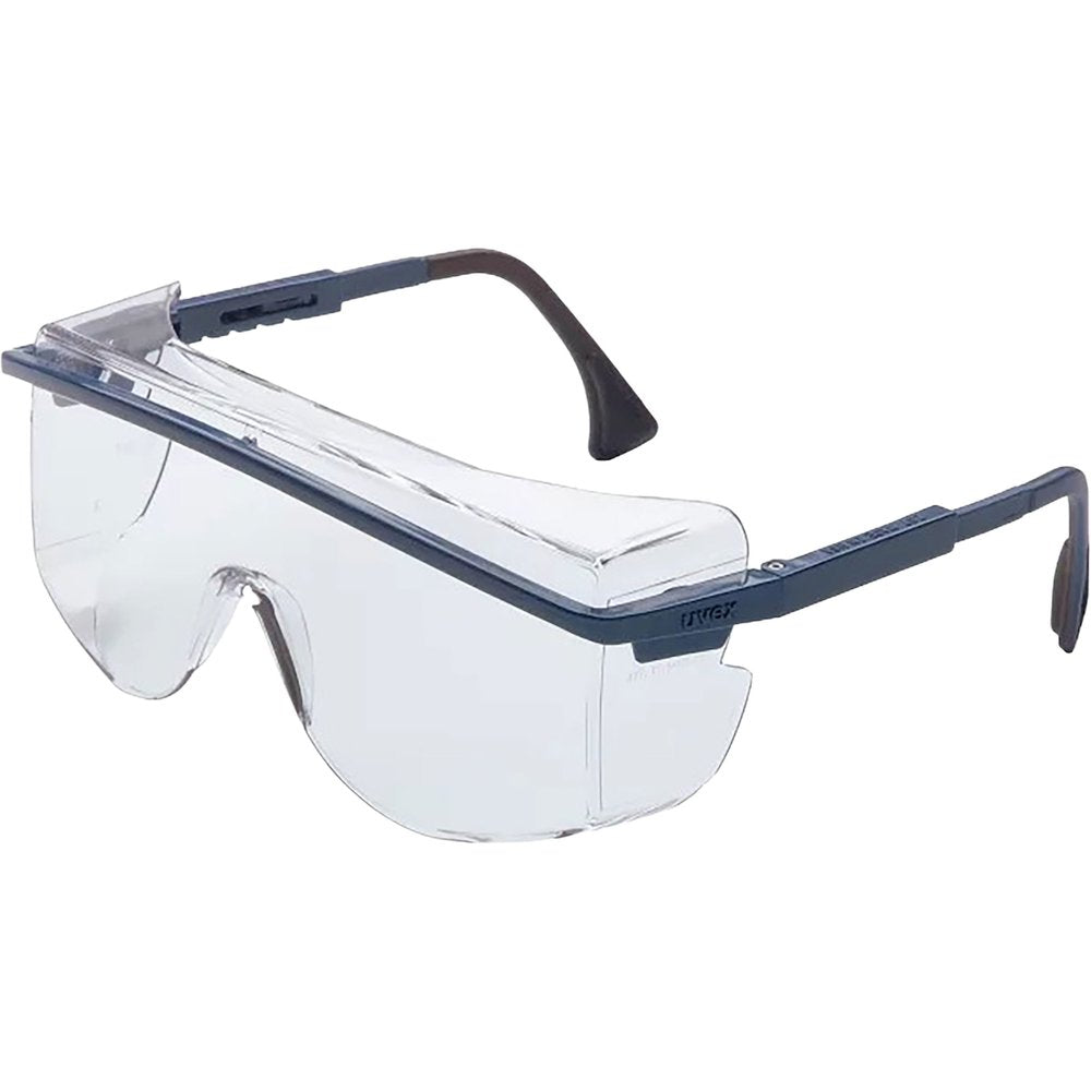 Uvex Astro OTG 3001 Safety Spectacle Blue Frame