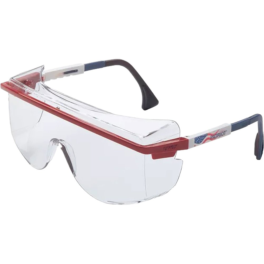 Uvex Astro OTG Safety Spectacle Patriot RWB