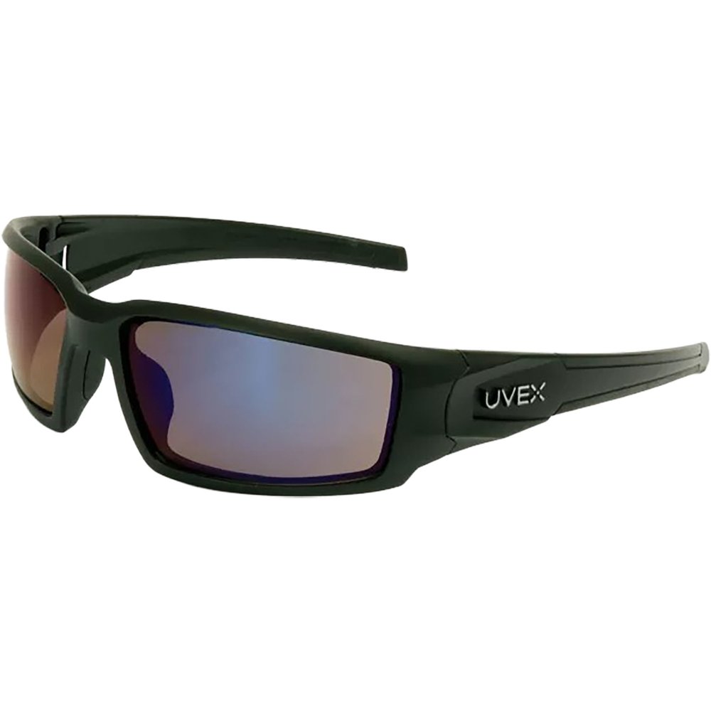 UVEX by PIP Matte Black Blue Mirrorhardcoat