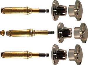 3 Handle Valve Rebuild Kit in Polished Chrome for Kohler