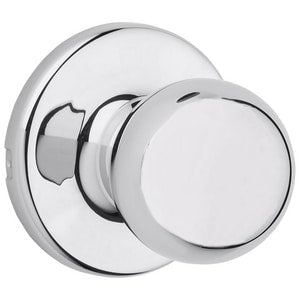 Passage Knob  Satin Chrome