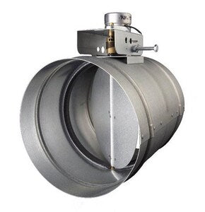 6 in. Make-up Air Damper Galvanized Steel