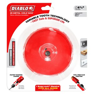 4-1/2 Bi-Mtl Hole Saw