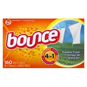 Bounce Fabric Softener 160 Sheet Bx