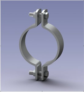 3 in. Plain Pipe Clamp