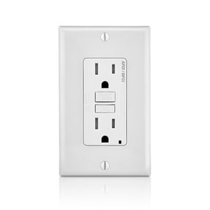 15Amp 125V Afci/Gfci Recept-W