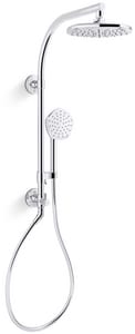 Single Handle Single Function Shower System in Polished Chrome