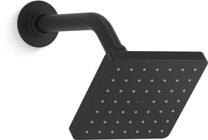 Single Function Showerhead in Matte Black