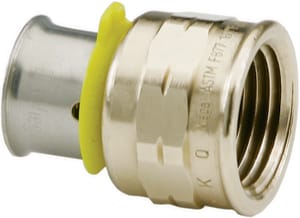 Lf 1/2X1/2 Brz Pex Press Fpt Adpt