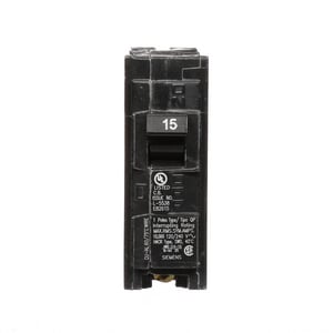 15A 1 Pole 120V Plug In Brkr