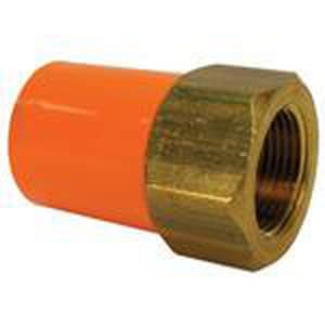 1-1/4 in. Slip x FPT Schedule 80 Extra Heavy 175 psi CPVC Sprinkler Adapter in Orange