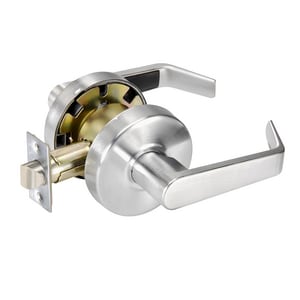 Cyl Lockset Pass 2-3/4 Backset