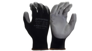 XL Size 15 ga Polyurethane Coated Nylon Dipped Glove