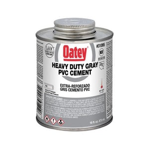 16 Oz Pvc Hd Gray Cmnt