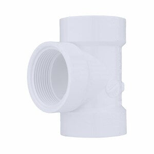 8 Pvc Dwv Hxh Co Tee