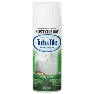 12Oz Tub/Tile Acr Epox Paint Whit
