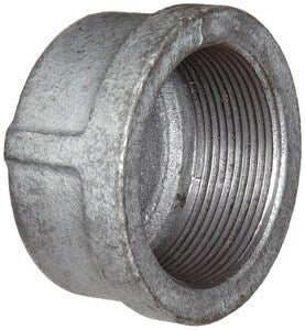 2-1/2 Galv Mi 150# Cap