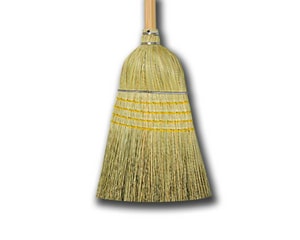 Corn Broom 28 Lb Natural Fbr 4 Sew