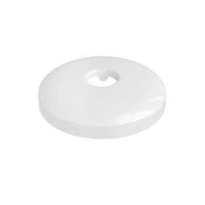 5/8 Od 1/2 Cts Plas Flg Esc Whit