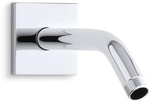 7-1/2 in. Shower Arm and Flange in Polished Chrome