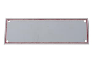 6 x 2 in. Blank Fire Sprinkler Sign