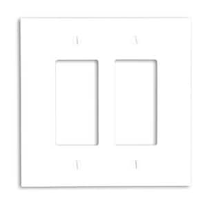2G Deco Wall Plt Whit