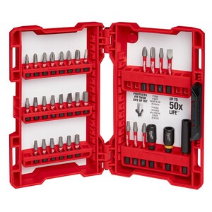 32 Pc Shockwave Drv Bit Set