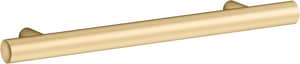 7 in. Cabinet Pull in Vibrant Brushed Moderne Brass