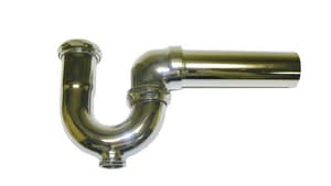 1-1/2 17Ga Sink Trap W/Pvc Adpt Cp