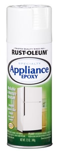 12Oz Appl Spry Paint Epox Whit