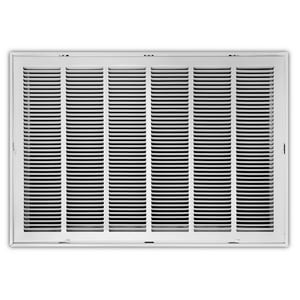 30 x 20 in. Residential Return Grille White Steel