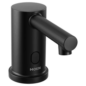 1500mL Deck Mount Cast Brass Soap Dispenser in Matte Black