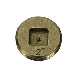 1-1/2 Csk Brs Tap Plug