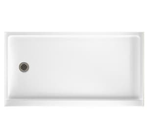 32X60 Rtrft Rh Shwr Flr Whit