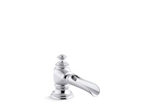 Single Handle Monoblock Bathroom Sink Faucet in Polished Chrome (Handle Sold Separately)