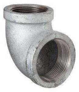 1-1/2X1-1/4 Galv Mi 150# 90 Ell