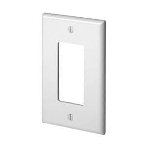 4-22/25 in. 1-Gang Wallplate in Grey