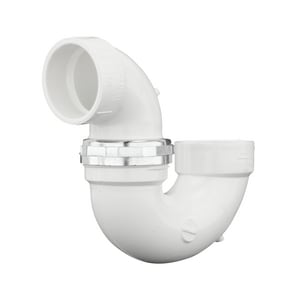 1-1/2 Pvc Dwv P Trap W/ Cp Nut