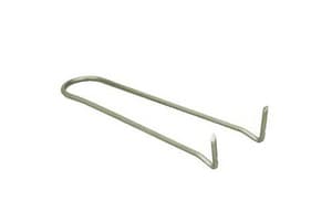 1X8 10Ga Blk Stl Wire Pipe Hook