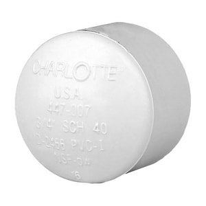 3/4 Pvc S40 Soc Cap