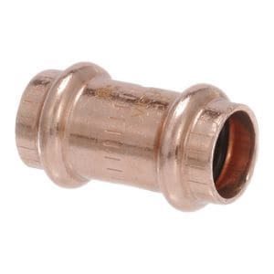 1/2 in. Copper Press Coupling with Stop