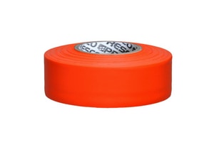 1X150 Flagging Tape Oran Glo